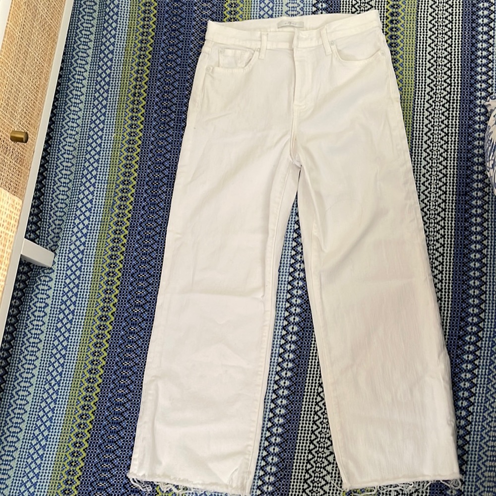 White jeans